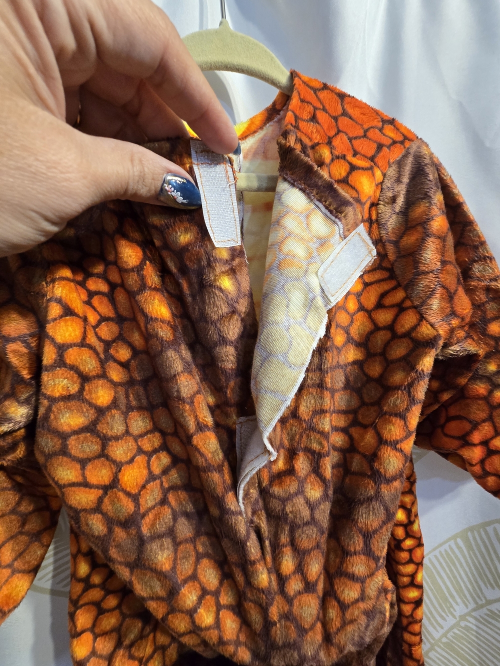 Orange Triceratops Kids Halloween Costume - Picture 10 of 10